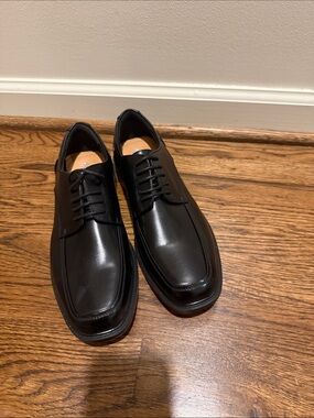 Black Men's Classic Black Dress Shoes
